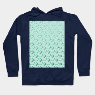 Mistletoe branches pattern Hoodie